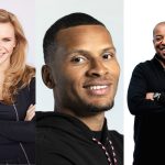 Michelle Romanow, Andre De Grasse, George Sully