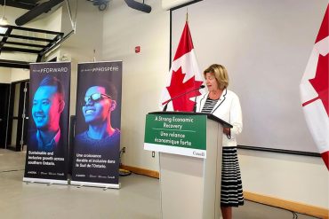 Minister Helena Jazcek at Venture13