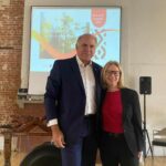 Startup Montreal's Liette Lamonde and Minister Fitzgibbon