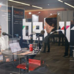 BetaKit Podcast Booth at SAAS NORTH.