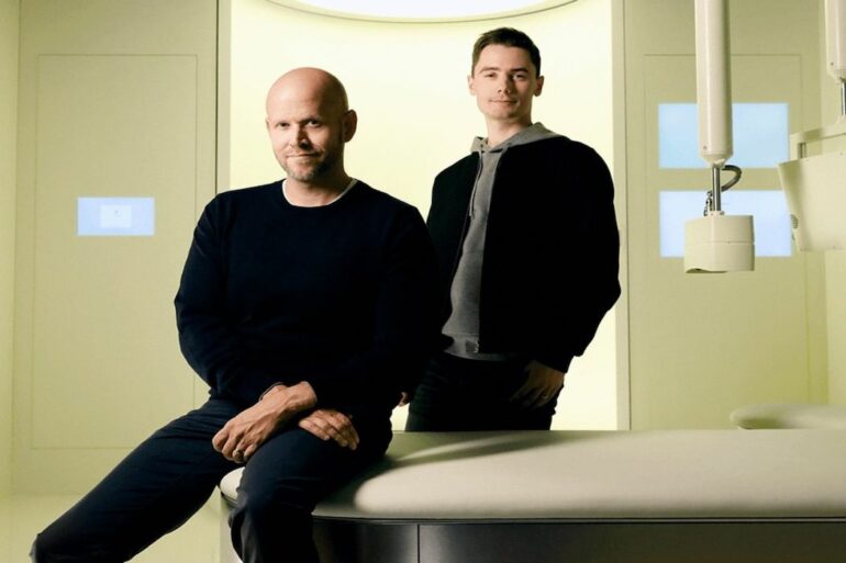 Daniel EK and co-founder