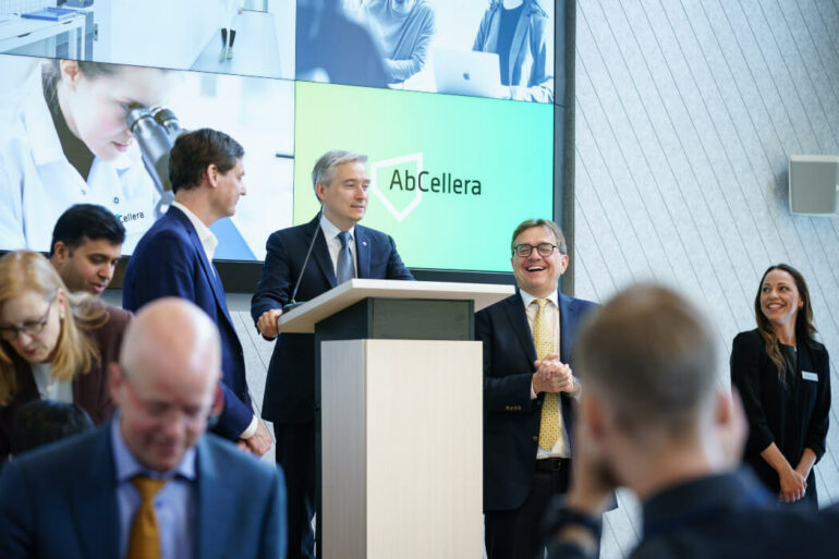 AbCellera SIF funding announcement