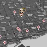 Collision afterparties map