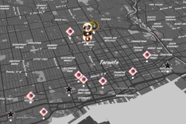 Collision afterparties map