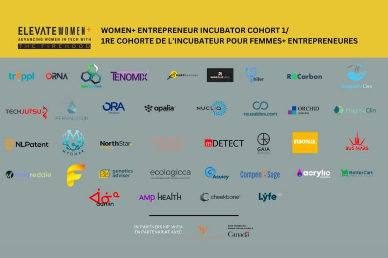First cohort of The Firehood and Elevates women-focused incubator
