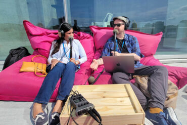 Sue Umapathy at Startupfest.