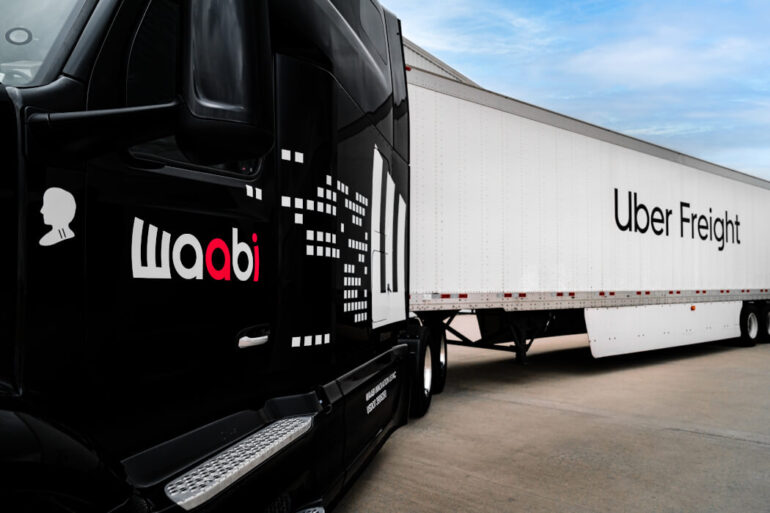Waabi Uber Freight trucks