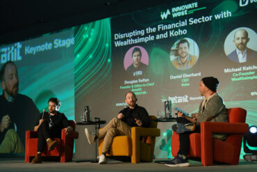 INNOVATEwest Daniel Eberhard (Koho) and Michael Katchen (Wealthsimple)