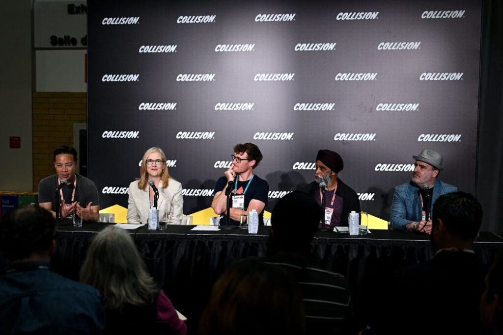 Web Summit Vancouver press conference at Collision 2024 | BetaKit