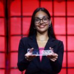 VoxCell business operations coordinator Asees Kaur at Collision 2024.