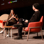 Marie Chevrier Schwartz speaking at SAAS NORTH 2024.