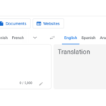 Screencap of Google Translate