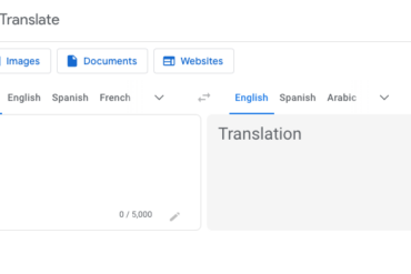 Screencap of Google Translate