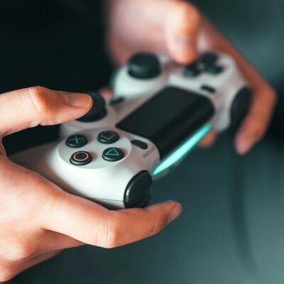 Doodling, crafting, or gaming