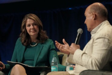 Inventures 2025 Premier Danielle Smith and Jim Balsillie