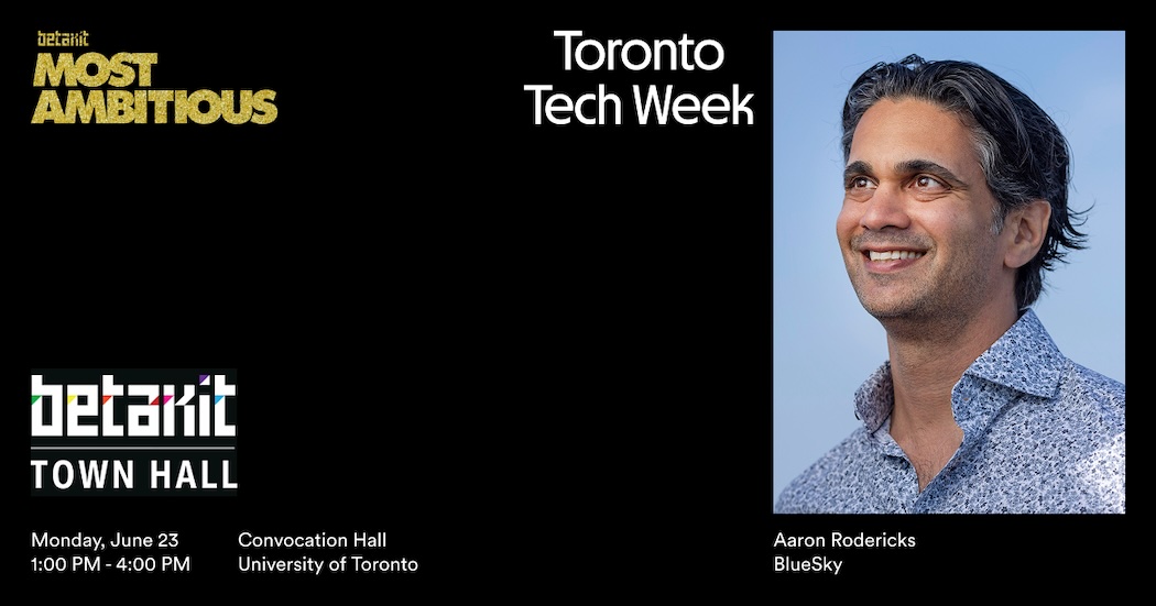Twitter Aaron Rodericks BlueSky | BetaKit Twitter Aaron Rodericks BlueSky