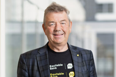 portrait of late CEO of Equitable Bank Andrew Moor