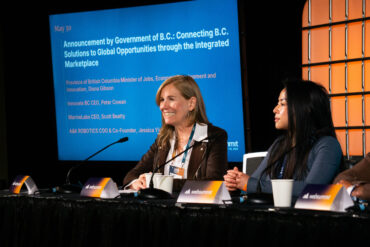 Minister Diana Gibson Web Summit Vancouver