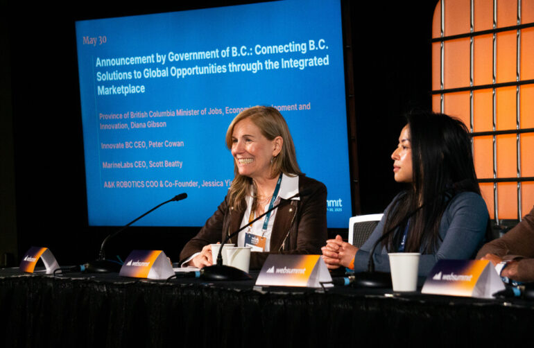 Minister Diana Gibson Web Summit Vancouver