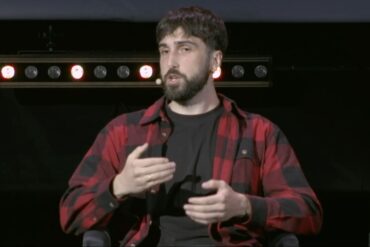 Aidan Gomez at ALL IN 2025