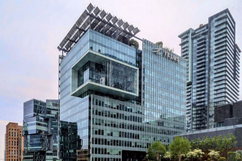 The Telus Garden building