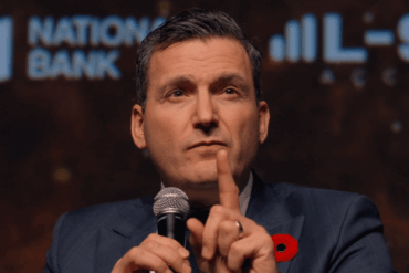 AI Minister Evan Solomon at SAAS NORTH 2025.
