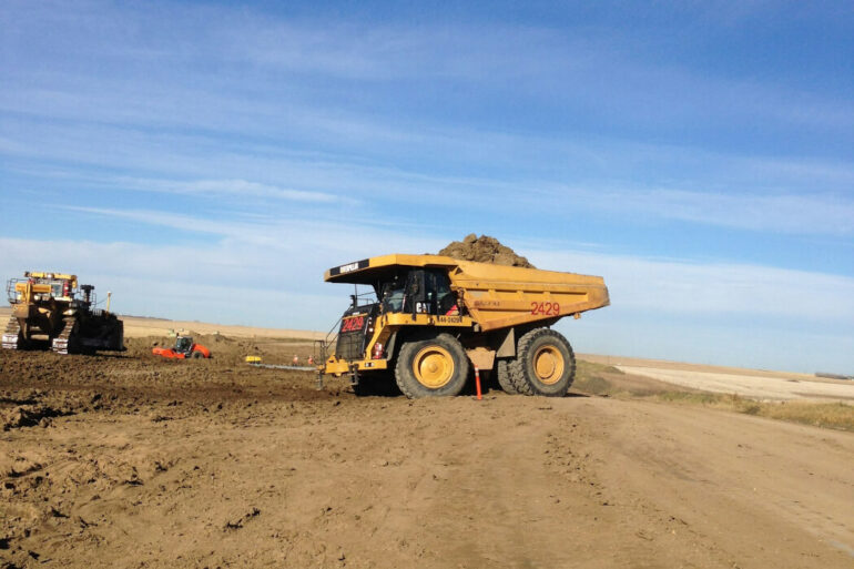 Agtech truck in Regina.