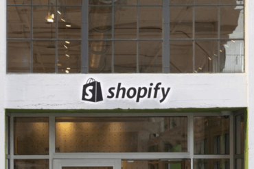 Shopify sign