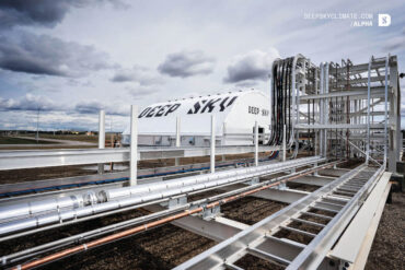 A Deep Sky building and its surrounding infrastructure.